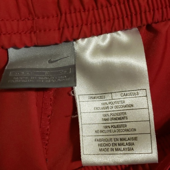 Nike running pants magenta with swoosh - Picture 3 of 5